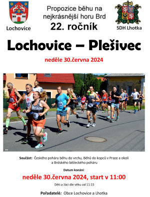 Lochovice - plesivec - propozice - 2024 - plakat