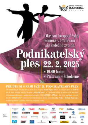 Podnik - ples - 2025 - plakat - A3